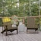 Flash Furniture Mahogany Poly Resin Adirondack Chairs, 2PK 2-JJ-C14501-MHG-GG - alternate 1